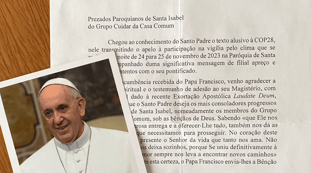 Carta do Papa Francisco